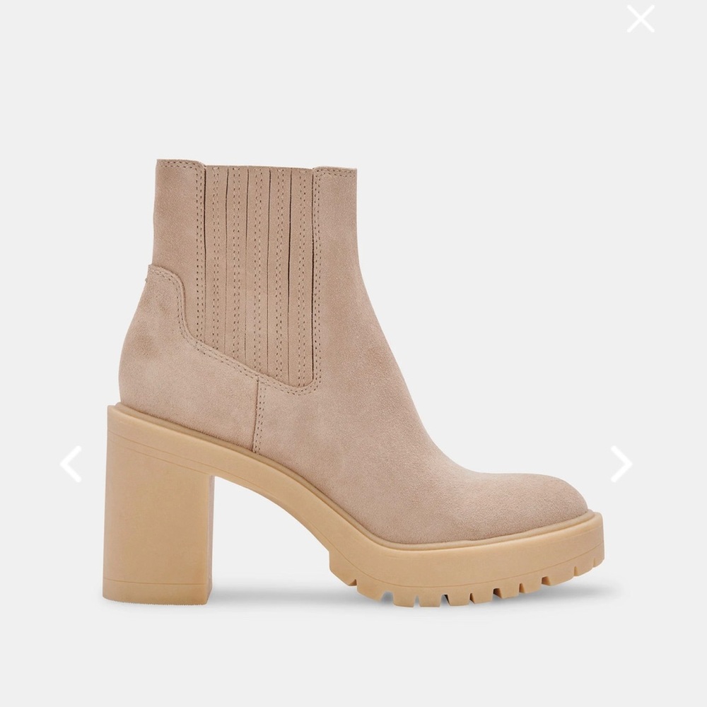 Dolce Vita Caster H2O Booties Dune Suede